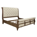 Americana Farmhouse Classic Sleigh Bed 2 Piece Bedroom Set