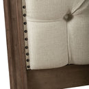 Americana Farmhouse Classic Sleigh Bed 2 Piece Bedroom Set