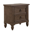 Americana Farmhouse Classic Sleigh Bed 2 Piece Bedroom Set