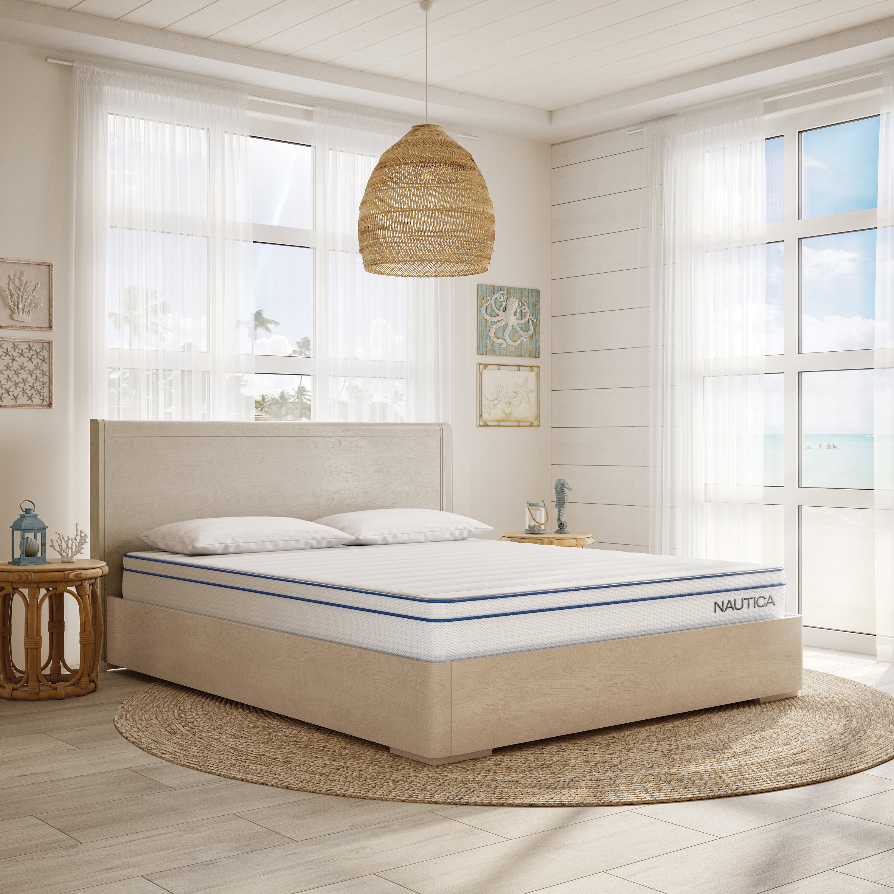 Nautica Home 8" Revive Hybrid Innerspring Mattress