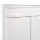 Andover Classic 6 Piece Panel Bedroom Set (White)