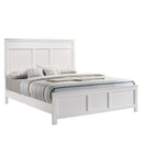 Andover Classic Panel Bed (White)