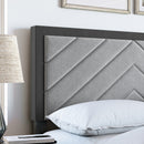 Barcelona Upholstered Platform Bed