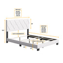 Diamond Upholstered Bed
