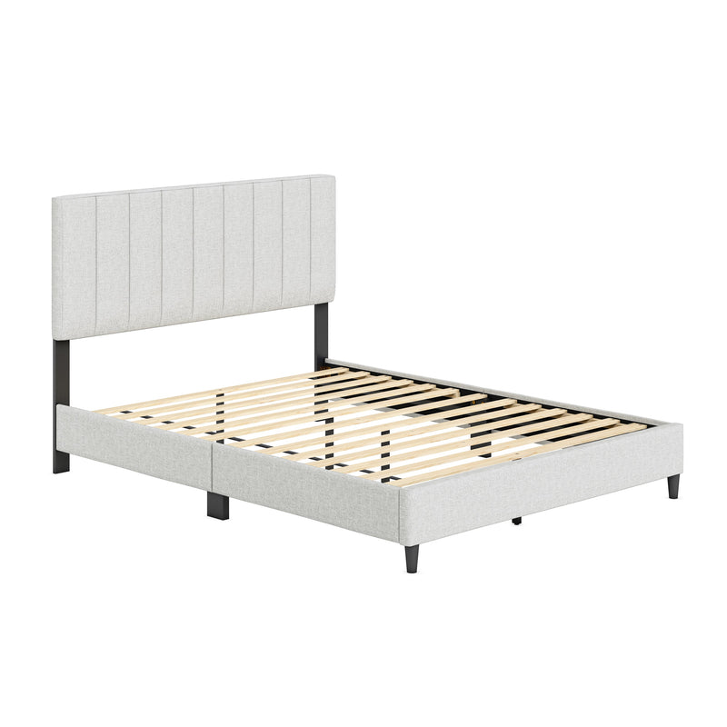 Leah Upholstered Platform Bed