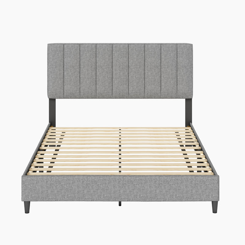 Leah Upholstered Platform Bed