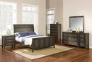 Richfield Smoke Transitional Panel Bedroom Set
