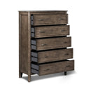 Richfield Smoke Transitional Panel Bedroom Set