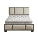 Triptych Upholstered Platfom Bed