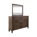 Americana Farmhouse Classic Sleigh Bed 5 Piece Bedroom Set