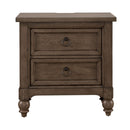 Americana Farmhouse Classic Sleigh Bed 3 Piece Bedroom Set