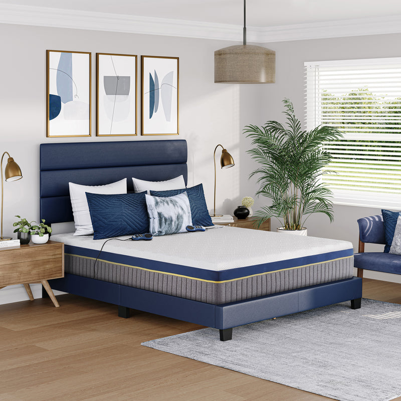 Nautica Home 11" 6-Zone Number Bed