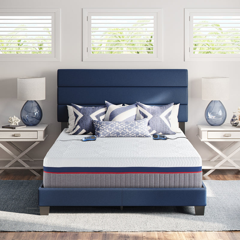 Nautica Home 13" 6-Zone Number Bed