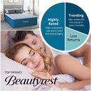 Beautyrest®  20" Sensair Air®  Mattress, Built-in Pump, Cooling Top, 750 lb Capacity