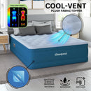 Beautyrest®  20" Sensair Air®  Mattress, Built-in Pump, Cooling Top, 750 lb Capacity