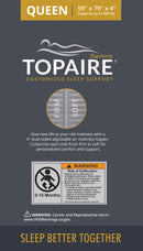 TopAire® Supreme Adjustable Mattress Topper