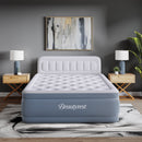 Beautyrest Luxarest 24" Queen Size Headboard Air Mattress with Built-in Pump