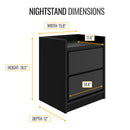 Adagio Swing Door Nightstand