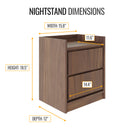 Adagio Swing Door Nightstand