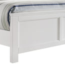 Andover Classic Panel Bed (White)