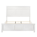 Andover Classic Panel Bed (White)