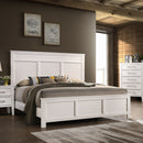 Andover Classic Panel Bed (White)