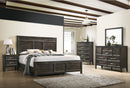 Andover Classic 4 Piece Panel Bedroom Set (Nutmeg)