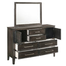 Andover Classic 6 Piece Panel Bedroom Set (Nutmeg)