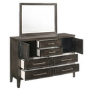 Andover Classic 5 Piece Panel Bedroom Set (Nutmeg)