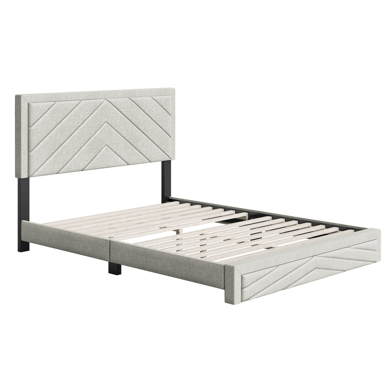 Barcelona Upholstered Platform Bed