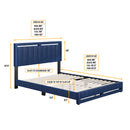 Beaumont Upholstered Platform Bed