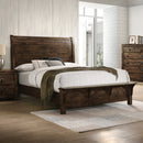Blue Ridge Rustic Sleigh Bed