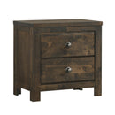 Blue Ridge Rustic Sleigh 2 Piece Bedroom Set