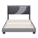 Sail-Away Upholstered Platform Bed