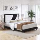 Sail-Away Upholstered Platform Bed