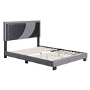 Sail-Away Upholstered Platform Bed