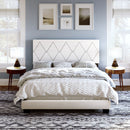 Diamond Upholstered Bed