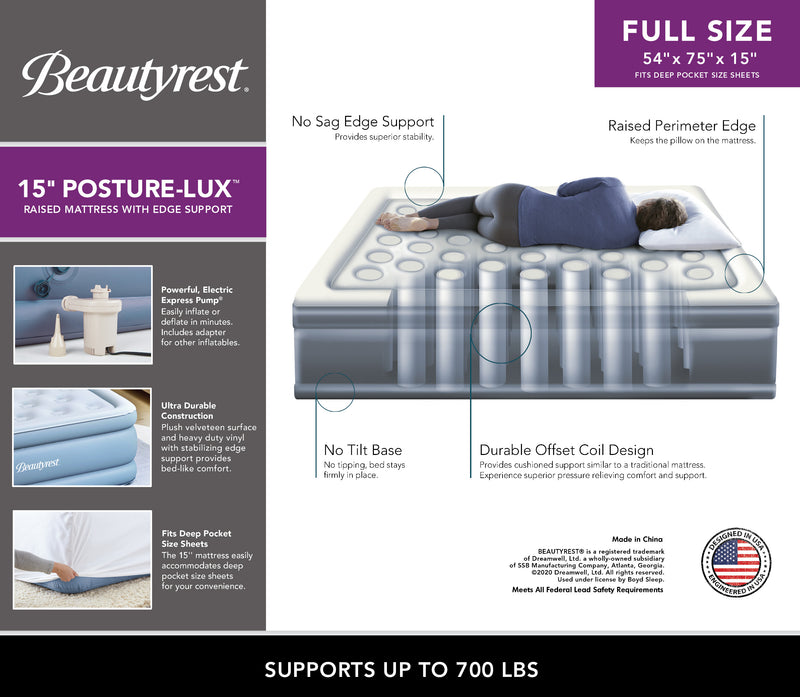 Beautyrest® Posture-Lux™ Air Mattress