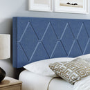 Diamond Upholstered Bed