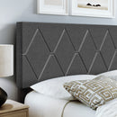 Diamond Upholstered Bed
