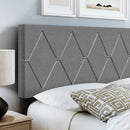 Diamond Upholstered Bed