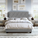 Diamond Upholstered Bed