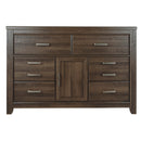 Juararo Transitional Panel 5 Piece Bedroom Set