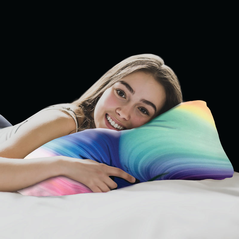 Boyd Sleep Groove Tie-Dye Memory Foam Pillow