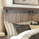 Lakeleigh Industrial Modern Panel 2 Piece Bedroom Set