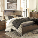 Lakeleigh Industrial Modern Panel 2 Piece Bedroom Set
