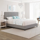Leah Upholstered Platform Bed