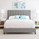 Leah Upholstered Platform Bed