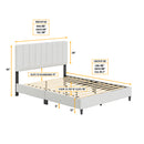 Leah Upholstered Platform Bed