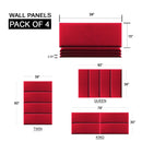 Masterpiece Upholstered Wall Panels Headboard - Set of 4